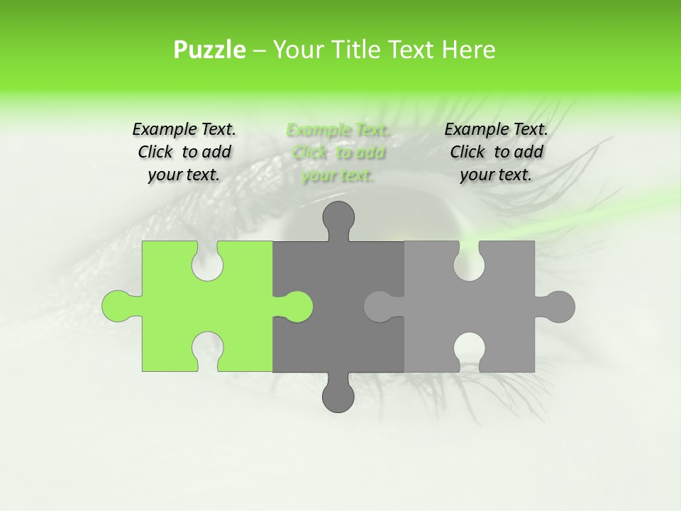 Eye Surgery Hospital Beam PowerPoint Template