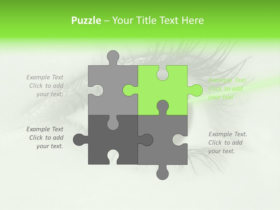 Eye Surgery Hospital Beam PowerPoint Template