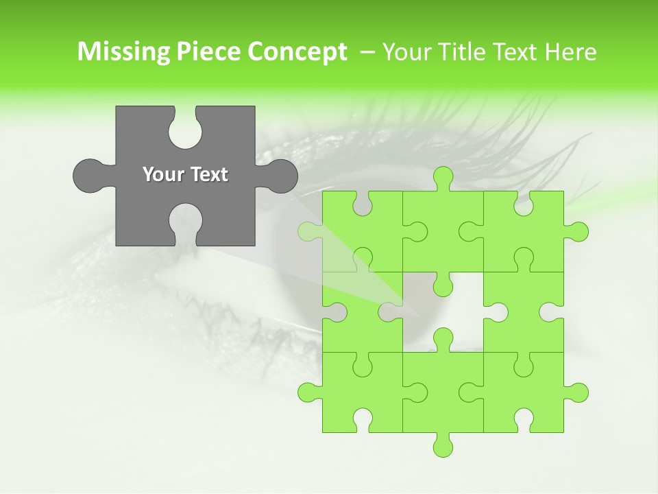 Eye Surgery Hospital Beam PowerPoint Template