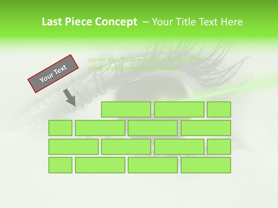 Eye Surgery Hospital Beam PowerPoint Template
