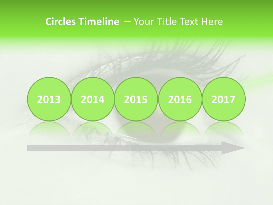 Eye Surgery Hospital Beam PowerPoint Template