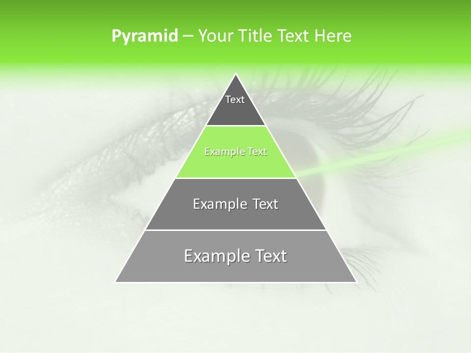Eye Surgery Hospital Beam PowerPoint Template