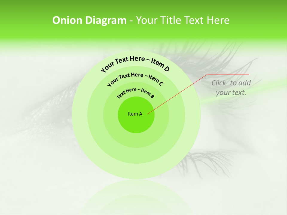 Eye Surgery Hospital Beam PowerPoint Template