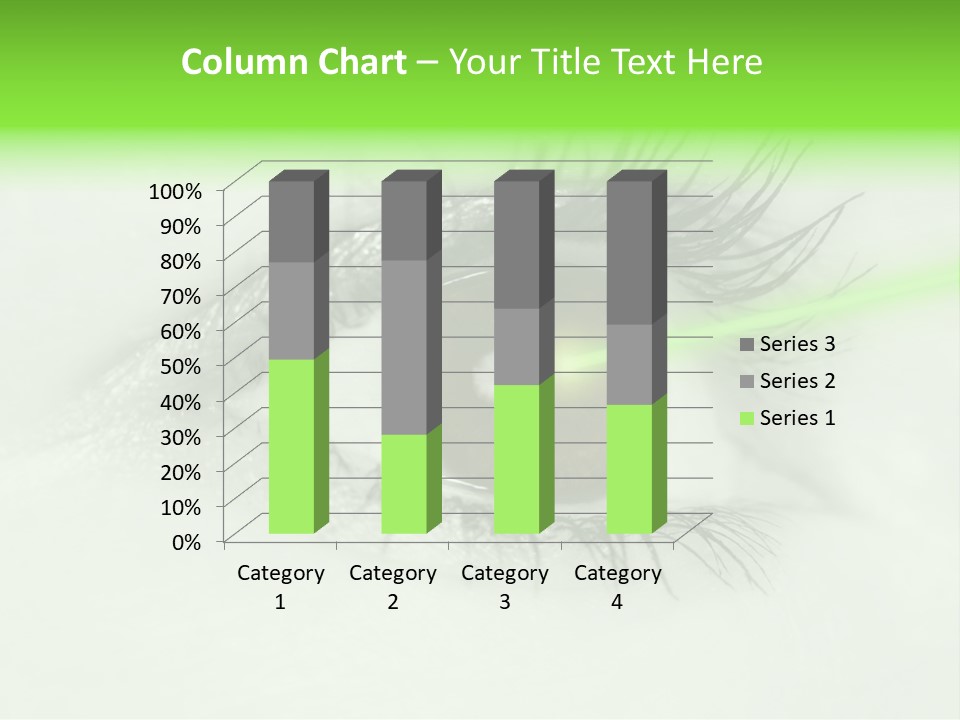 Eye Surgery Hospital Beam PowerPoint Template