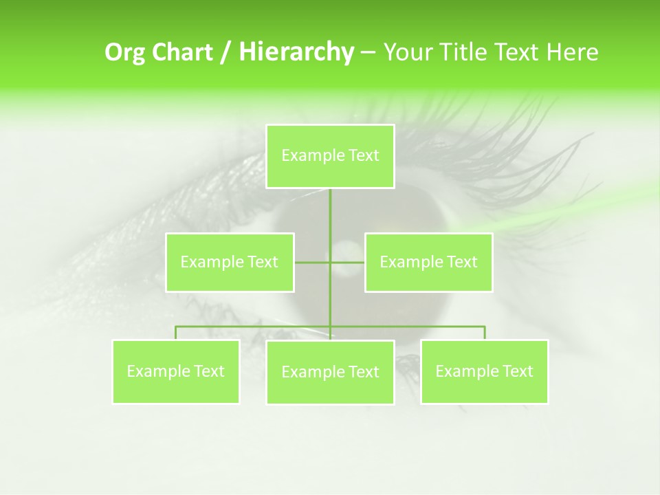 Eye Surgery Hospital Beam PowerPoint Template