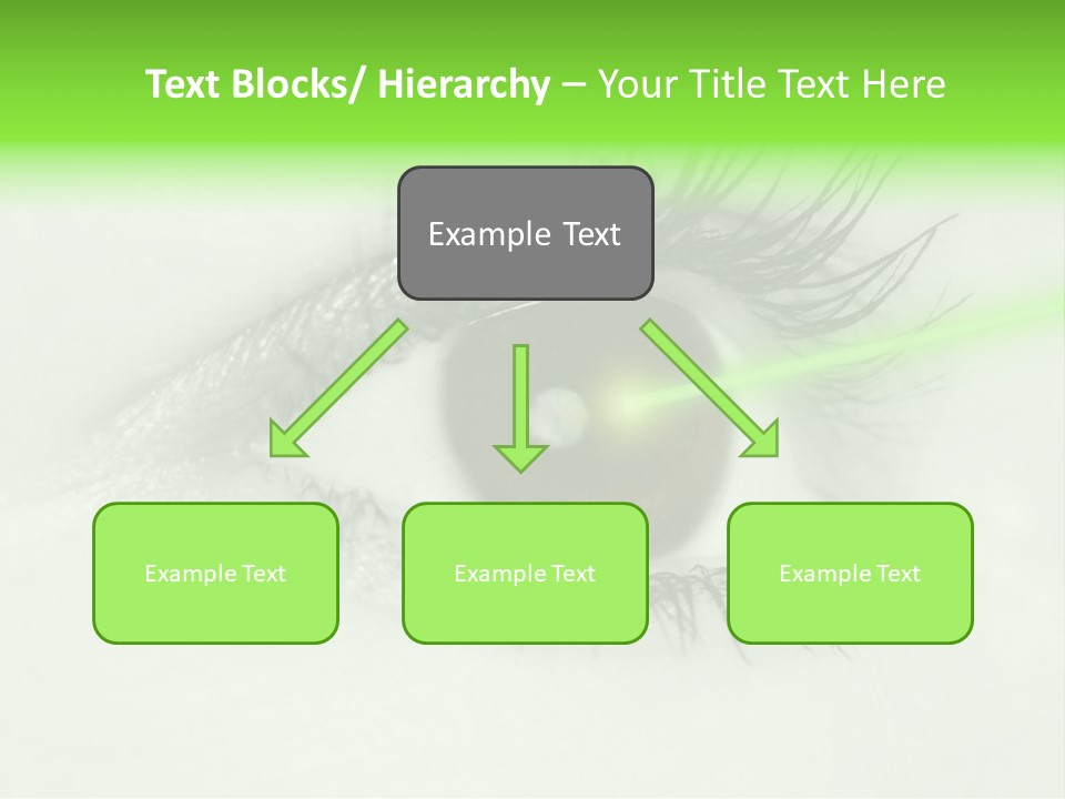 Eye Surgery Hospital Beam PowerPoint Template