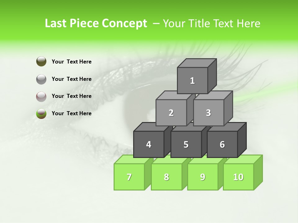 Eye Surgery Hospital Beam PowerPoint Template