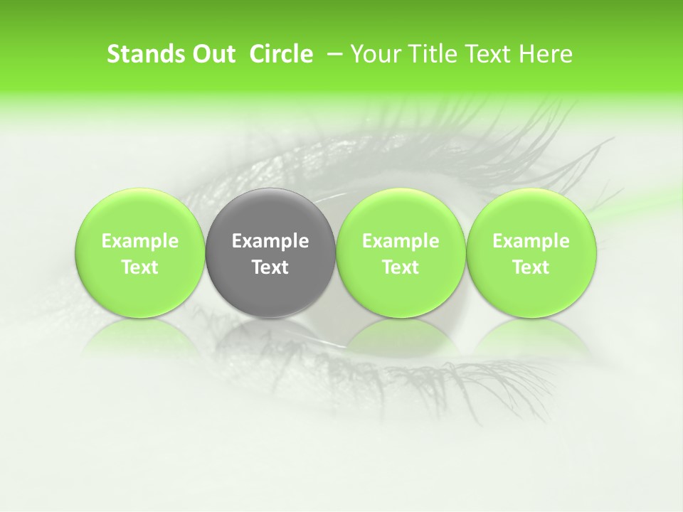 Eye Surgery Hospital Beam PowerPoint Template