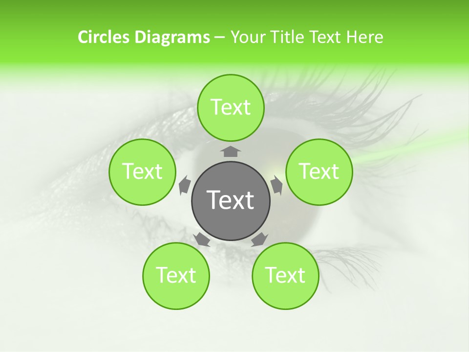 Eye Surgery Hospital Beam PowerPoint Template