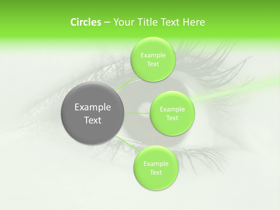 Eye Surgery Hospital Beam PowerPoint Template