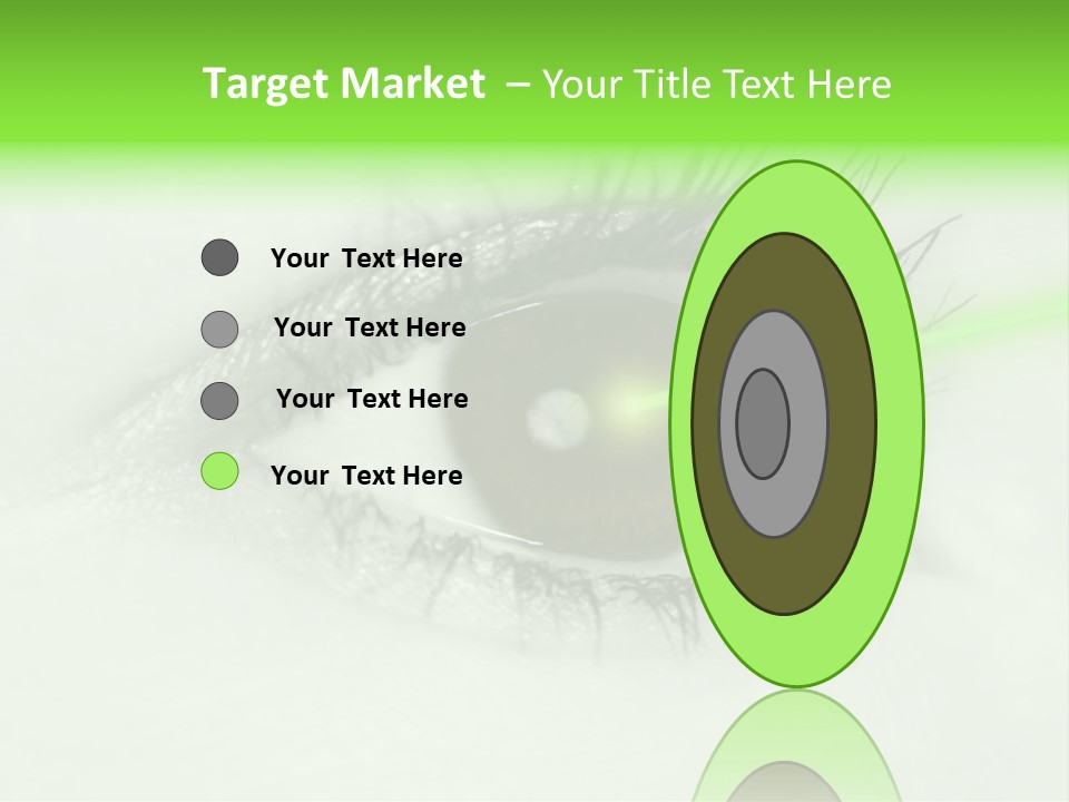 Eye Surgery Hospital Beam PowerPoint Template