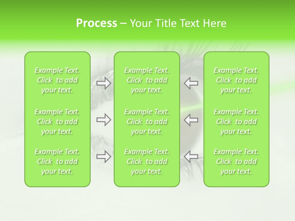 Eye Surgery Hospital Beam PowerPoint Template