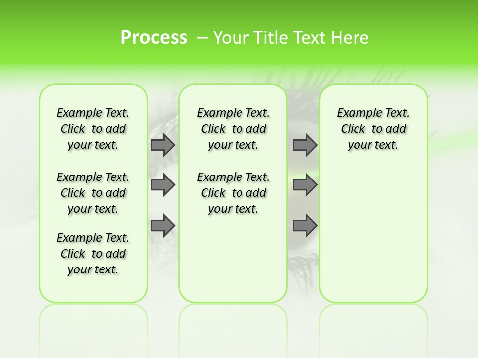 Eye Surgery Hospital Beam PowerPoint Template