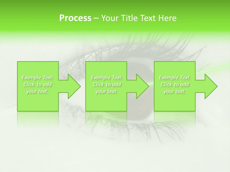 Eye Surgery Hospital Beam PowerPoint Template