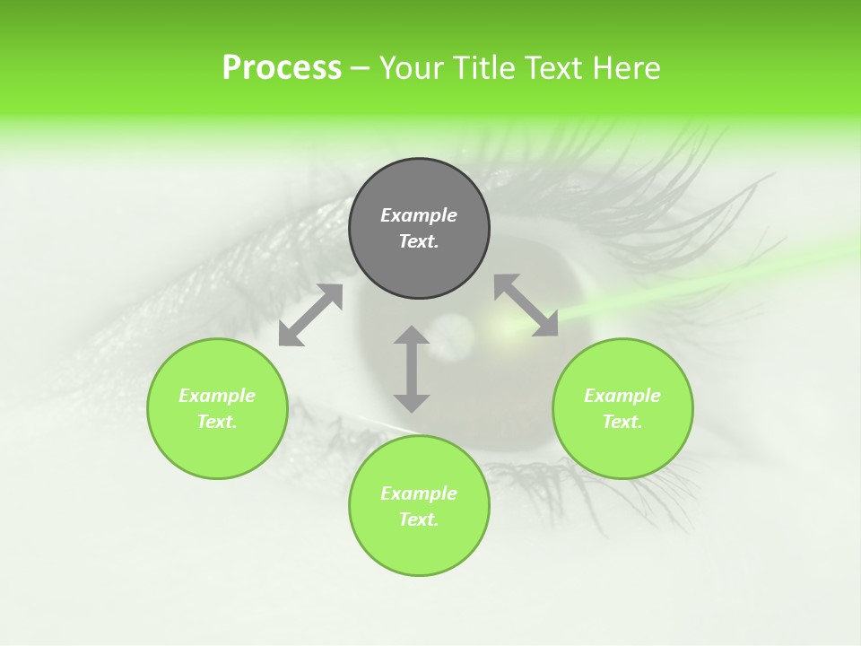 Eye Surgery Hospital Beam PowerPoint Template