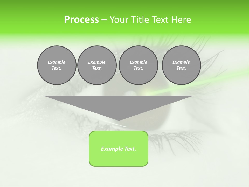 Eye Surgery Hospital Beam PowerPoint Template