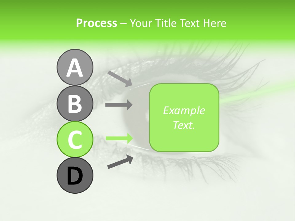 Eye Surgery Hospital Beam PowerPoint Template
