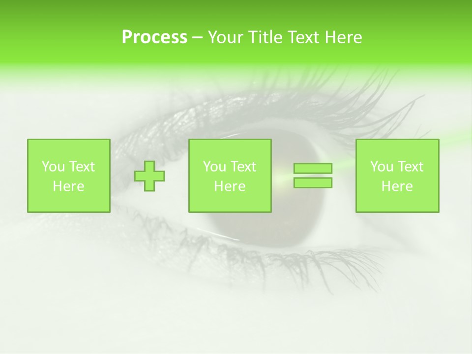 Eye Surgery Hospital Beam PowerPoint Template