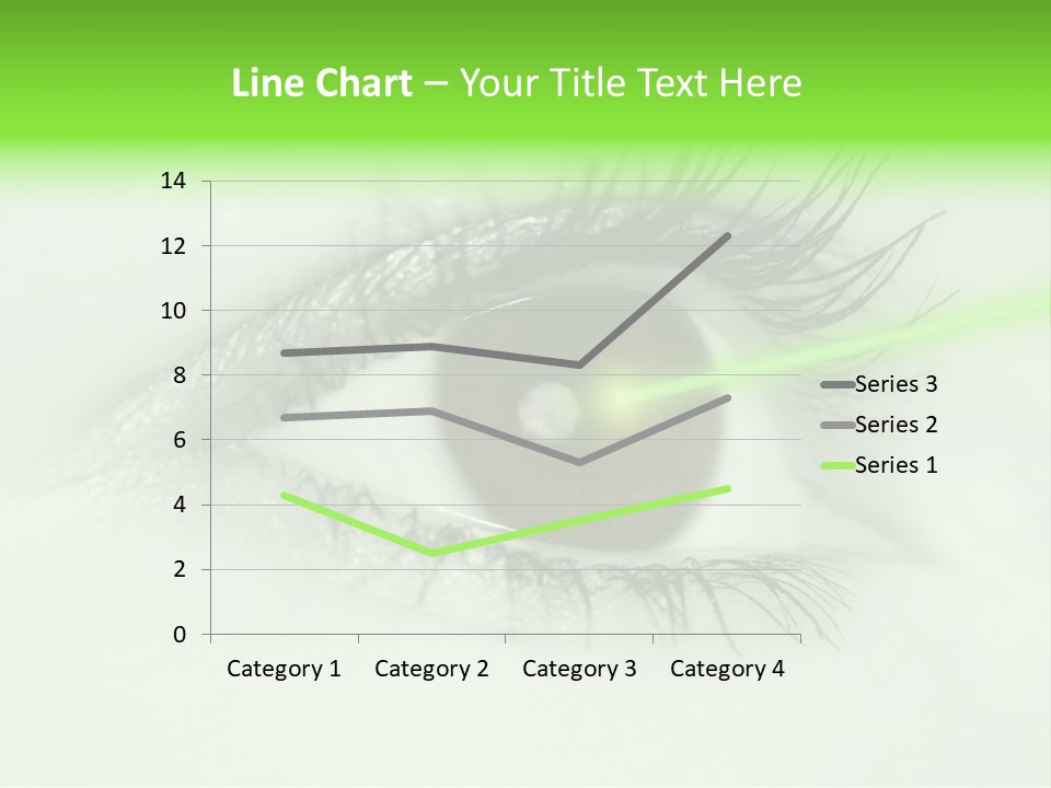 Eye Surgery Hospital Beam PowerPoint Template