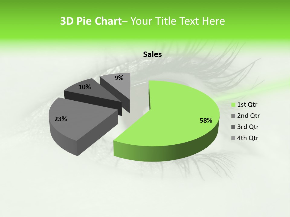 Eye Surgery Hospital Beam PowerPoint Template