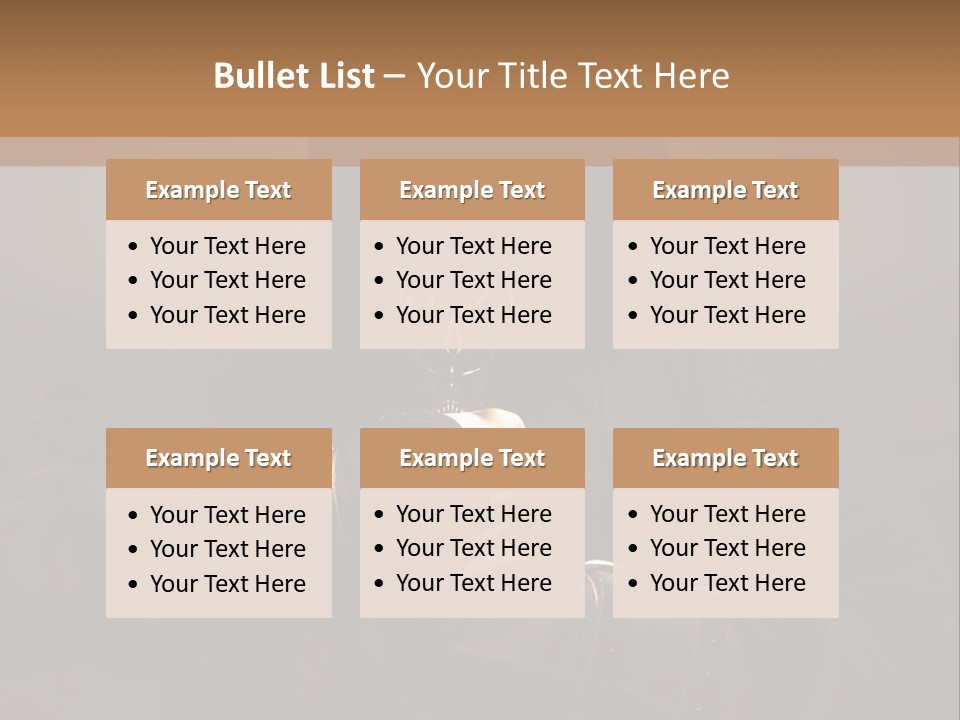 Color Image Bamboo Hygiene PowerPoint Template