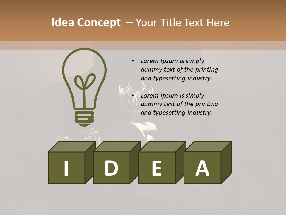 Color Image Bamboo Hygiene PowerPoint Template