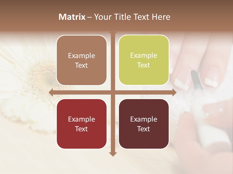 Color Image Bamboo Hygiene PowerPoint Template