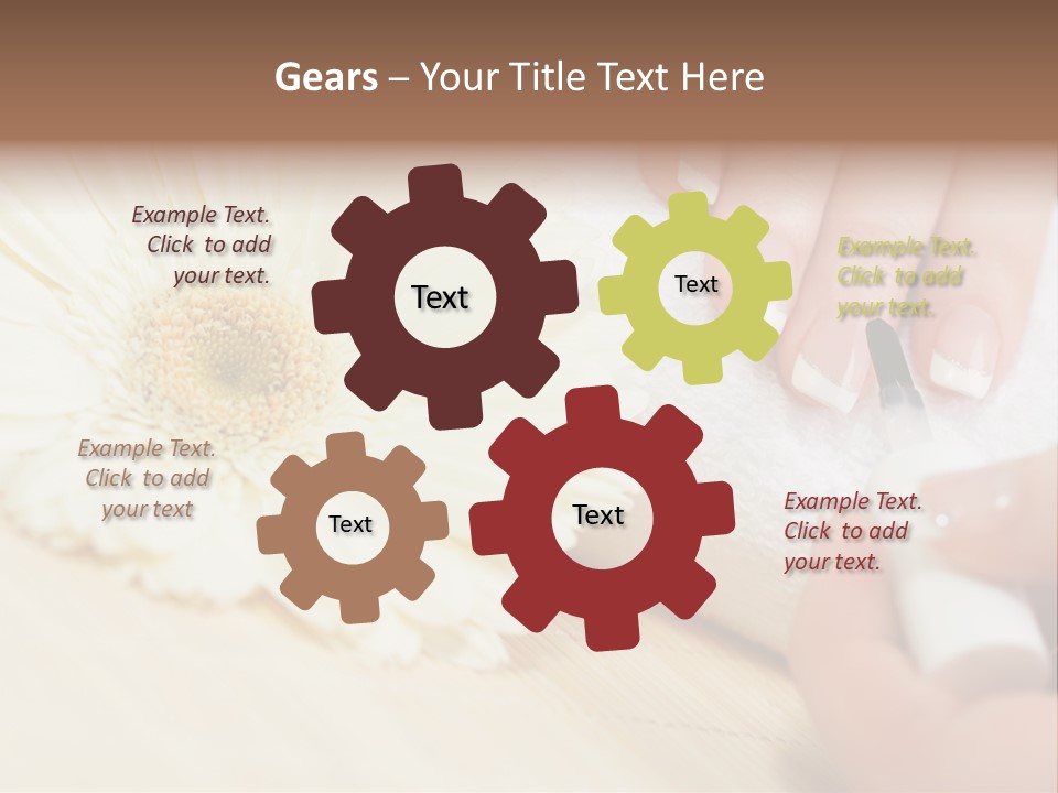 Color Image Bamboo Hygiene PowerPoint Template
