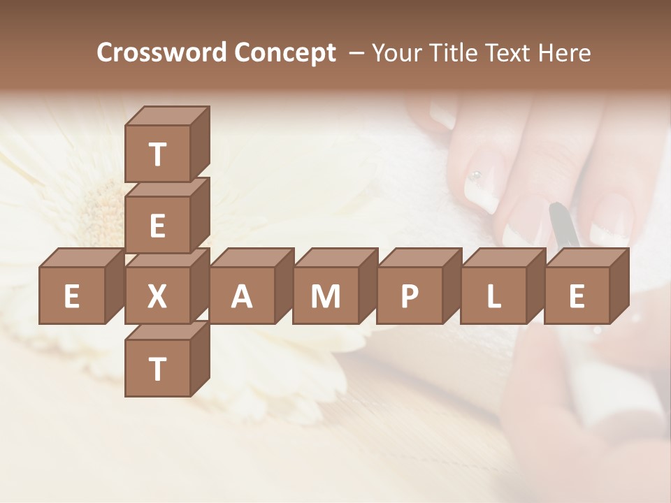Color Image Bamboo Hygiene PowerPoint Template