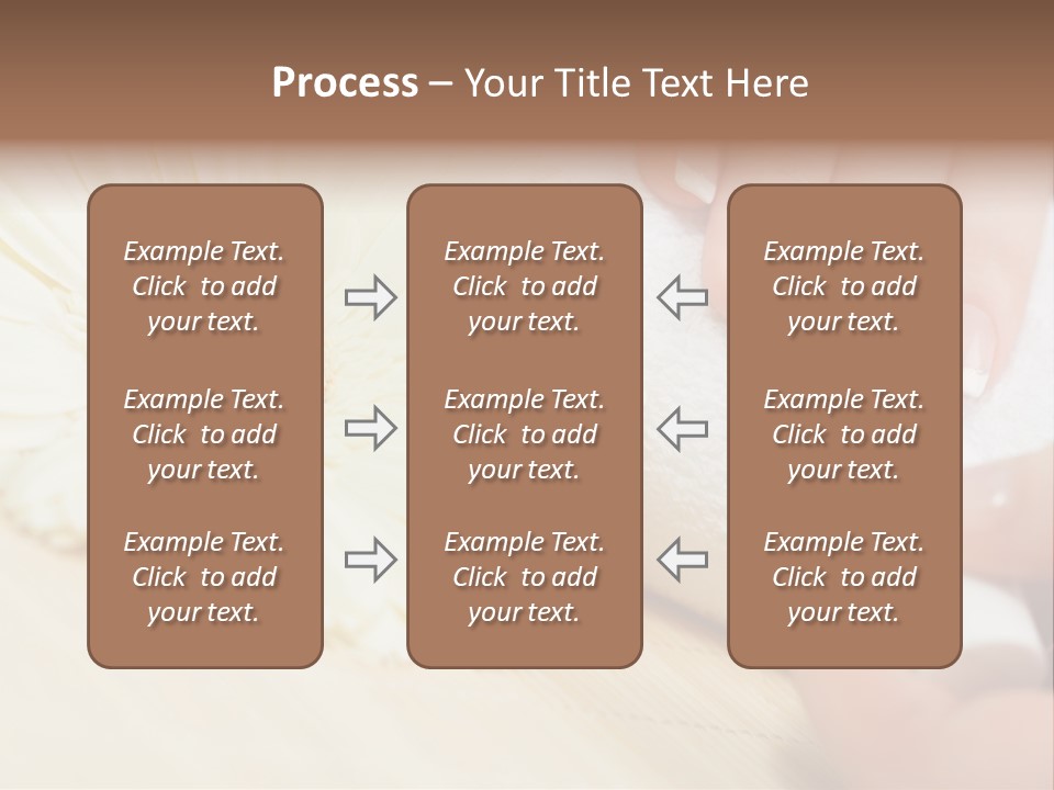 Color Image Bamboo Hygiene PowerPoint Template