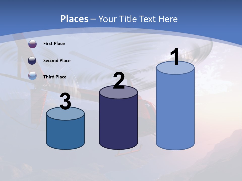 View Airborne Vehicle PowerPoint Template