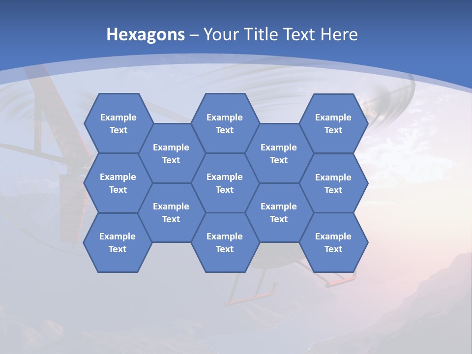 View Airborne Vehicle PowerPoint Template