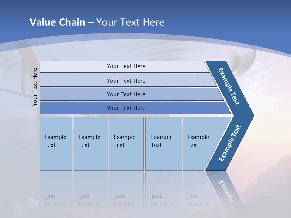 View Airborne Vehicle PowerPoint Template
