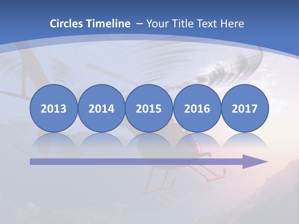 View Airborne Vehicle PowerPoint Template
