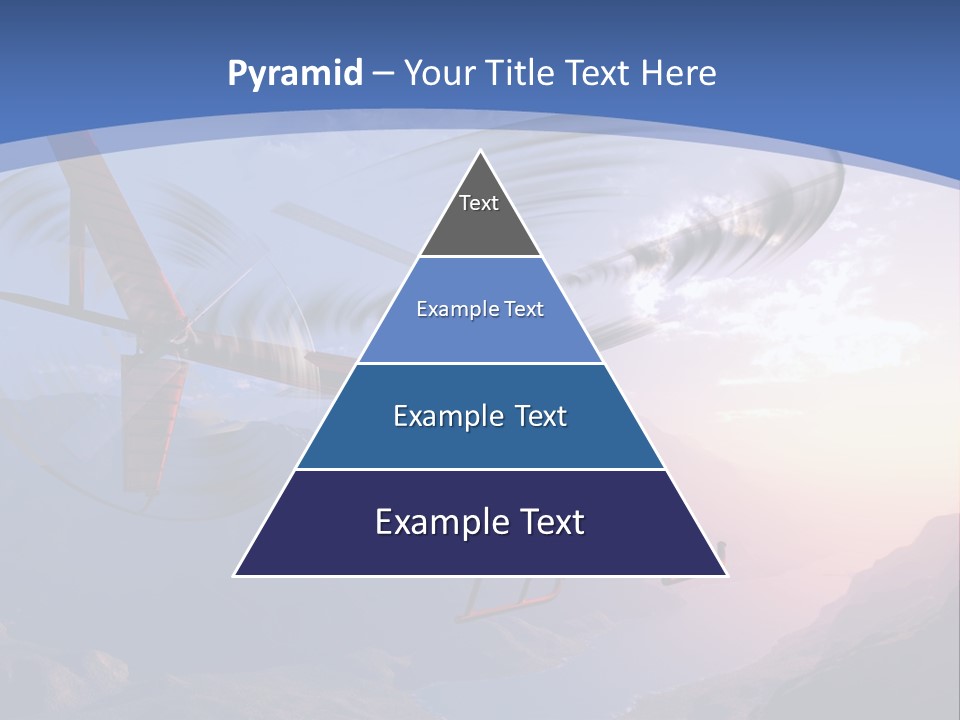View Airborne Vehicle PowerPoint Template