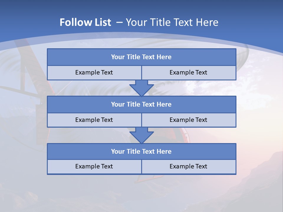 View Airborne Vehicle PowerPoint Template