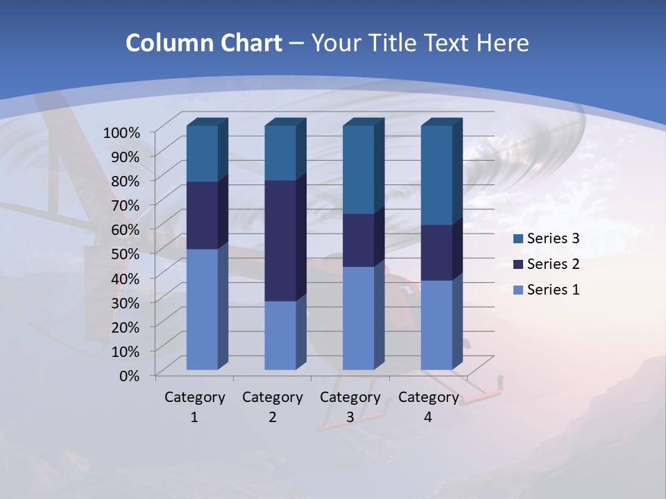 View Airborne Vehicle PowerPoint Template