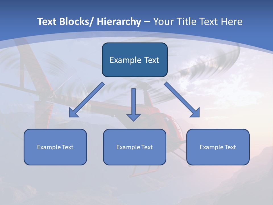 View Airborne Vehicle PowerPoint Template