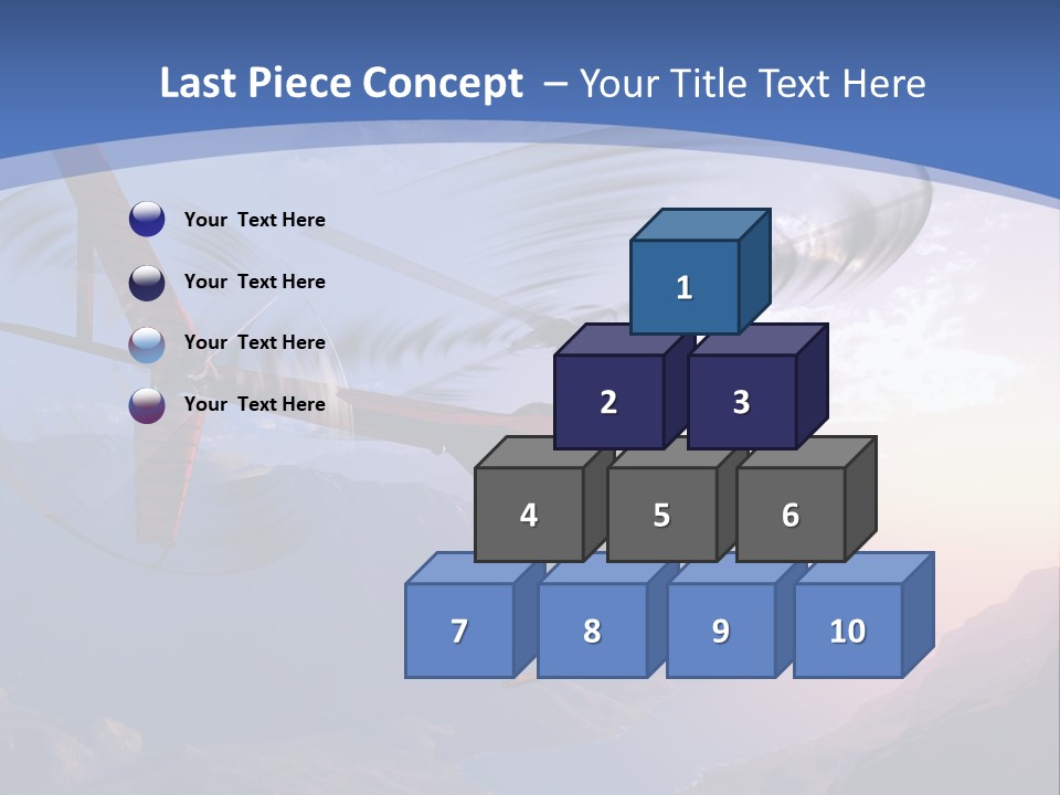 View Airborne Vehicle PowerPoint Template