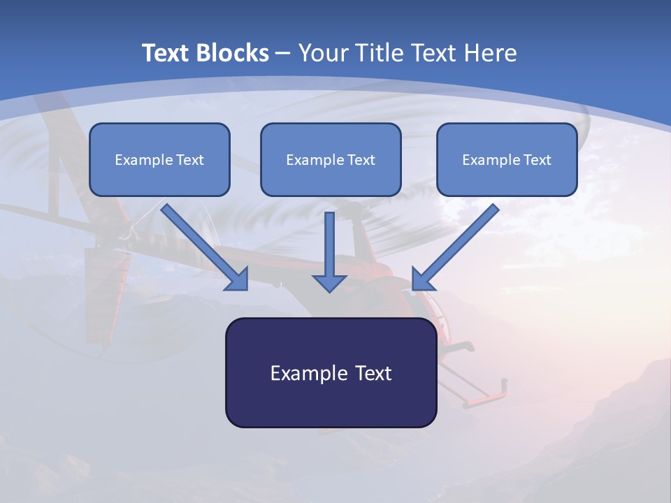 View Airborne Vehicle PowerPoint Template