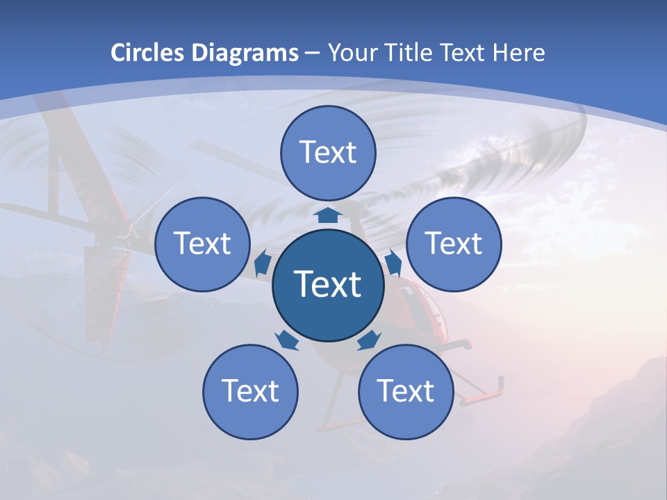 View Airborne Vehicle PowerPoint Template