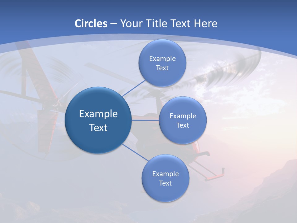View Airborne Vehicle PowerPoint Template
