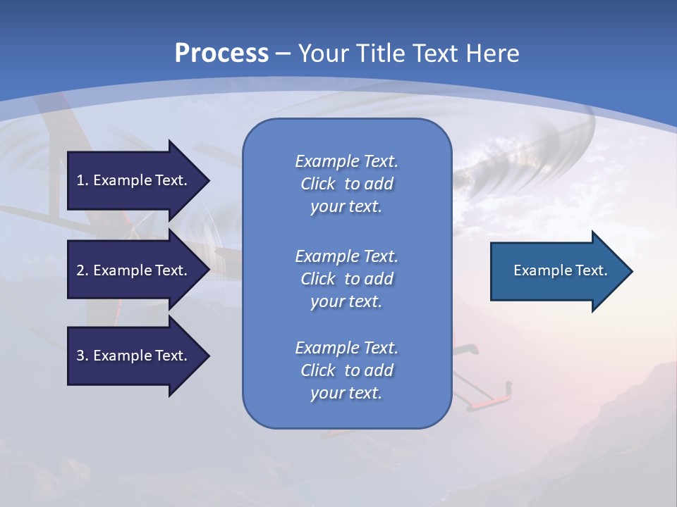 View Airborne Vehicle PowerPoint Template
