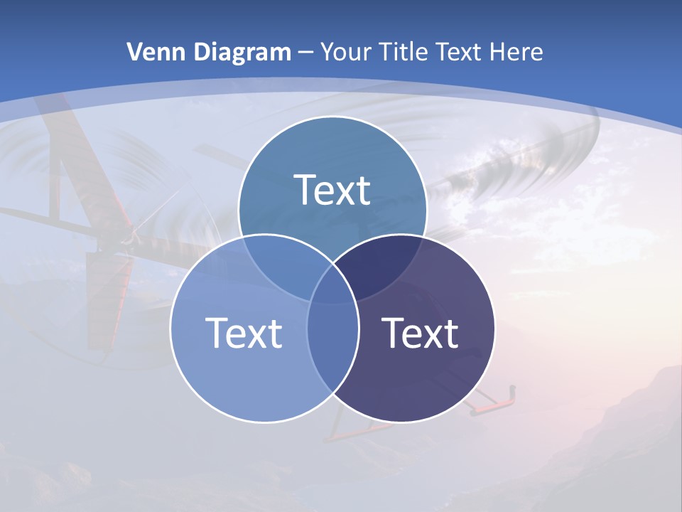 View Airborne Vehicle PowerPoint Template