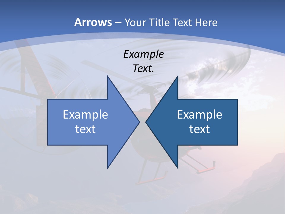 View Airborne Vehicle PowerPoint Template