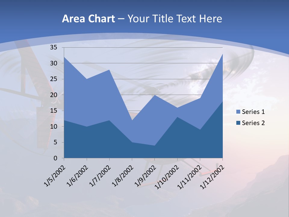 View Airborne Vehicle PowerPoint Template