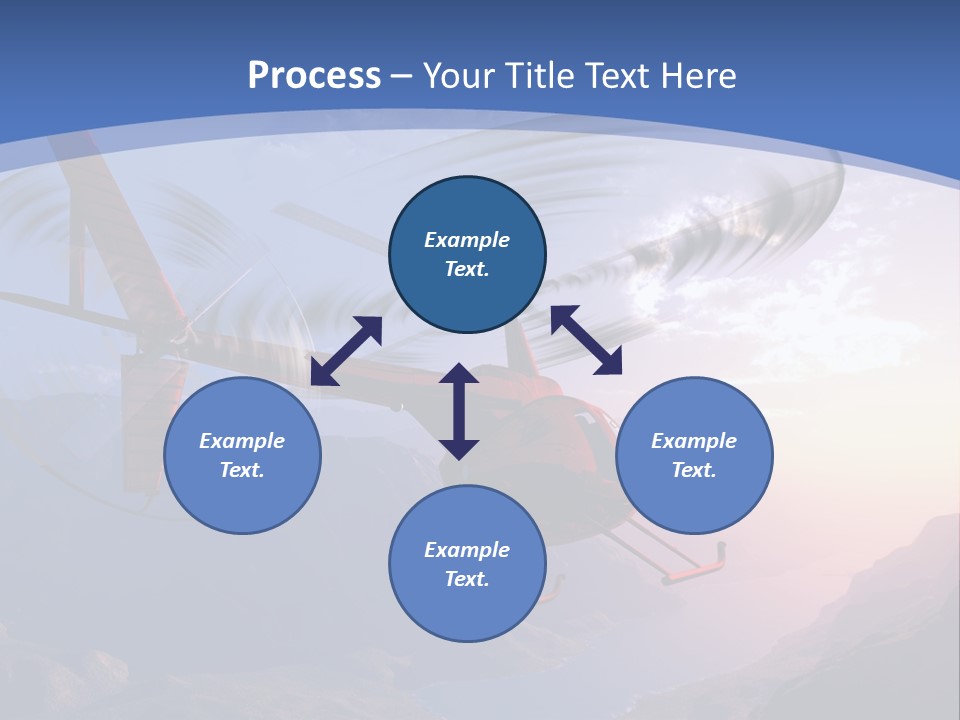View Airborne Vehicle PowerPoint Template
