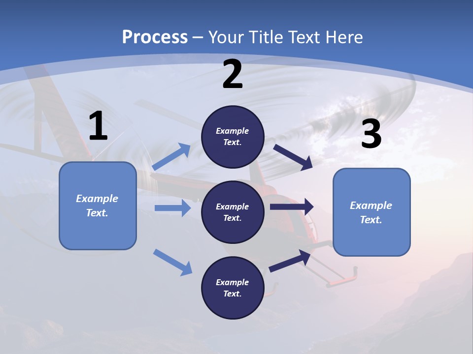 View Airborne Vehicle PowerPoint Template