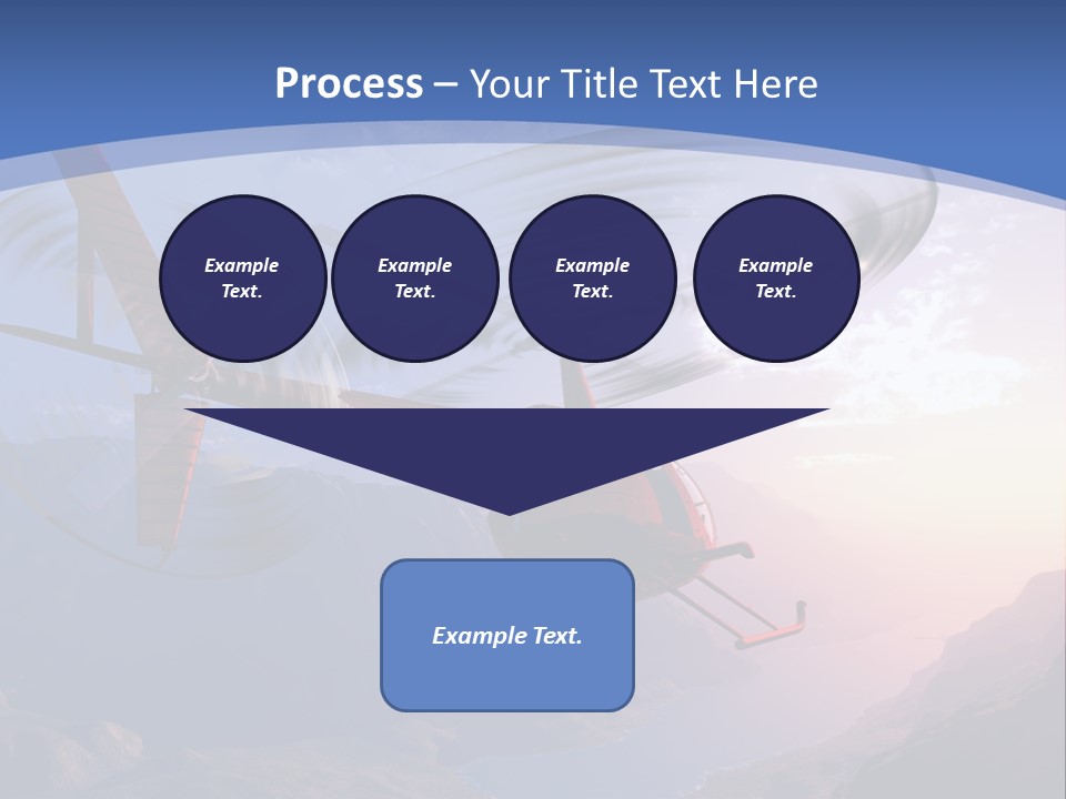 View Airborne Vehicle PowerPoint Template