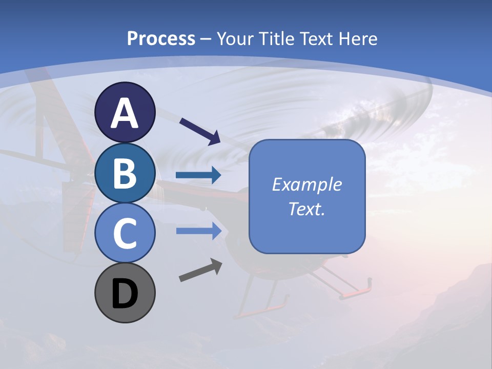 View Airborne Vehicle PowerPoint Template